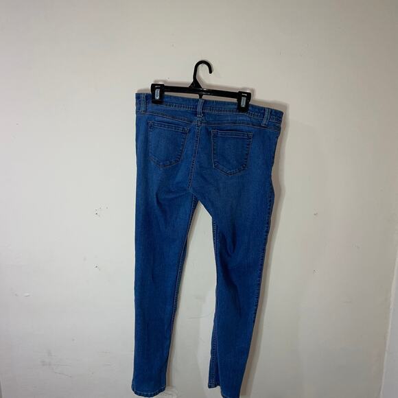 no boundaries juniors plus size 17 stretch denim blue jeans - Picture 2 of 8